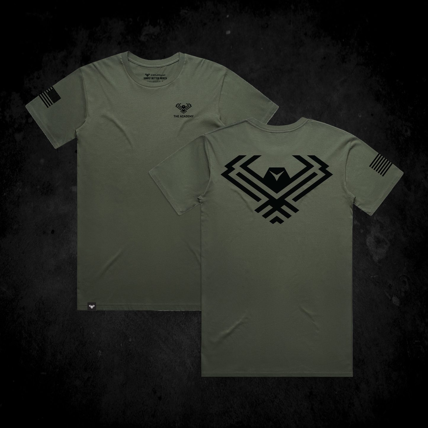 Tactical Academy T-Shirt Olive Green